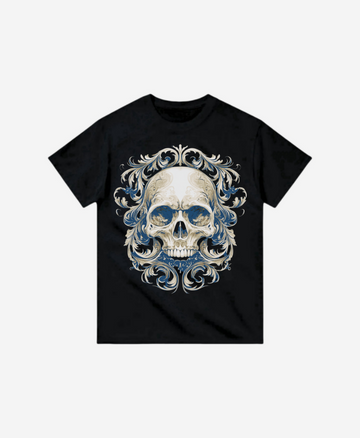 182 - T-shirt - Acanthus Skull Tattoo