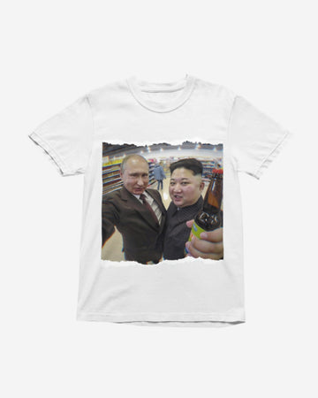 T304 - T-shirt - Putin & Kim Cheers