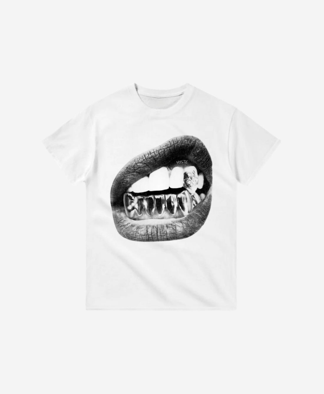 122 - T-shirt - Sliver Grillz