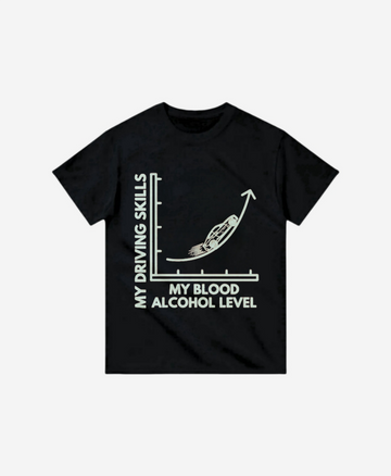 240 - T-shirt - Alcohol Level