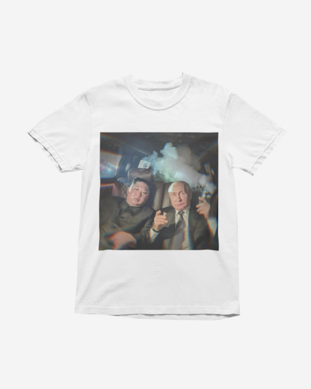 T302 - T-shirt - Putin & Kim in the car