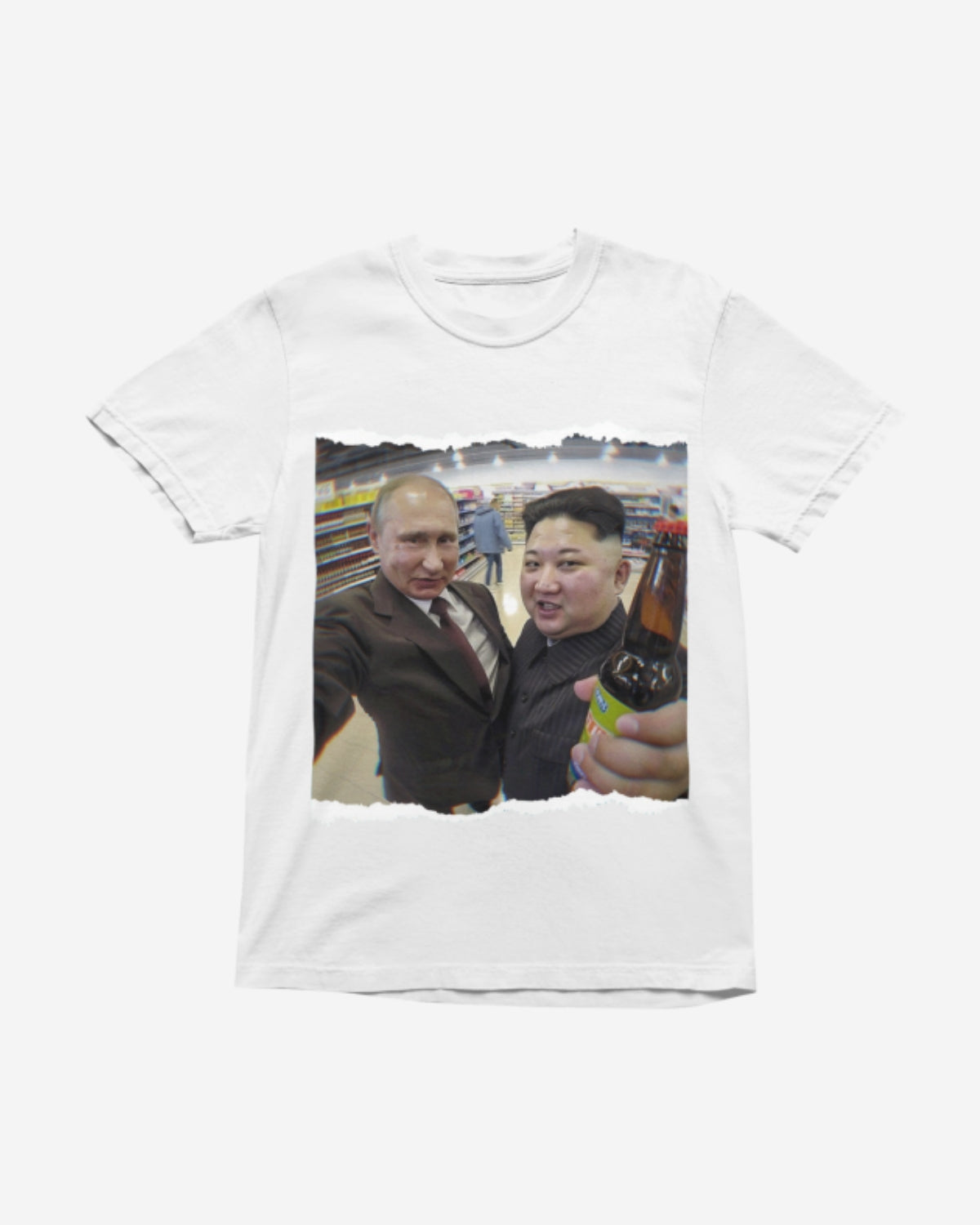 T304 - T-shirt - Putin & Kim Cheers